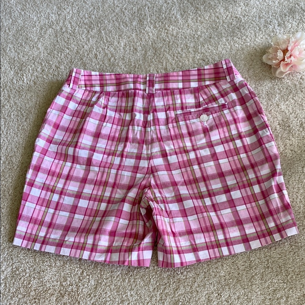Jones New York Pink and White Bermuda Shorts, 4P - Picture 7 of 8